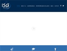 Tablet Screenshot of isa-australia.com.au